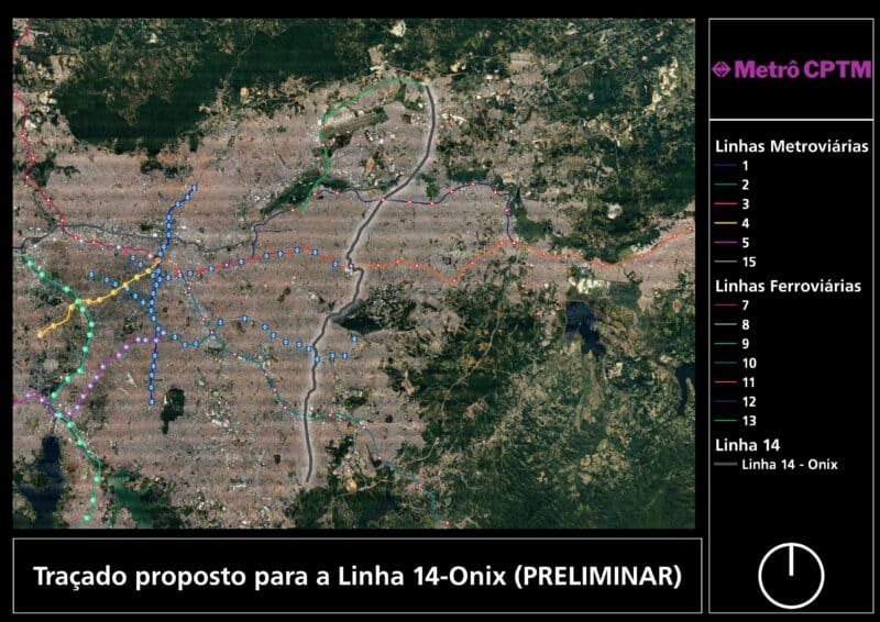 Linha Onix Da Cptm Ganha Novo Tra Ado Metr Cptm