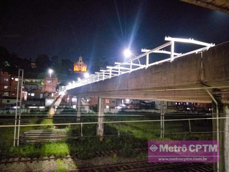 ViaMobilidade inicia obras na estação Santa Terezinha da Linha 8