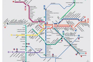 Veja O Mapa De Esta Es Do Metr E Cptm Metr Cptm