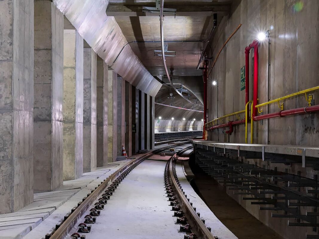 Túnel da Linha 4 próximo à Vila Sônia