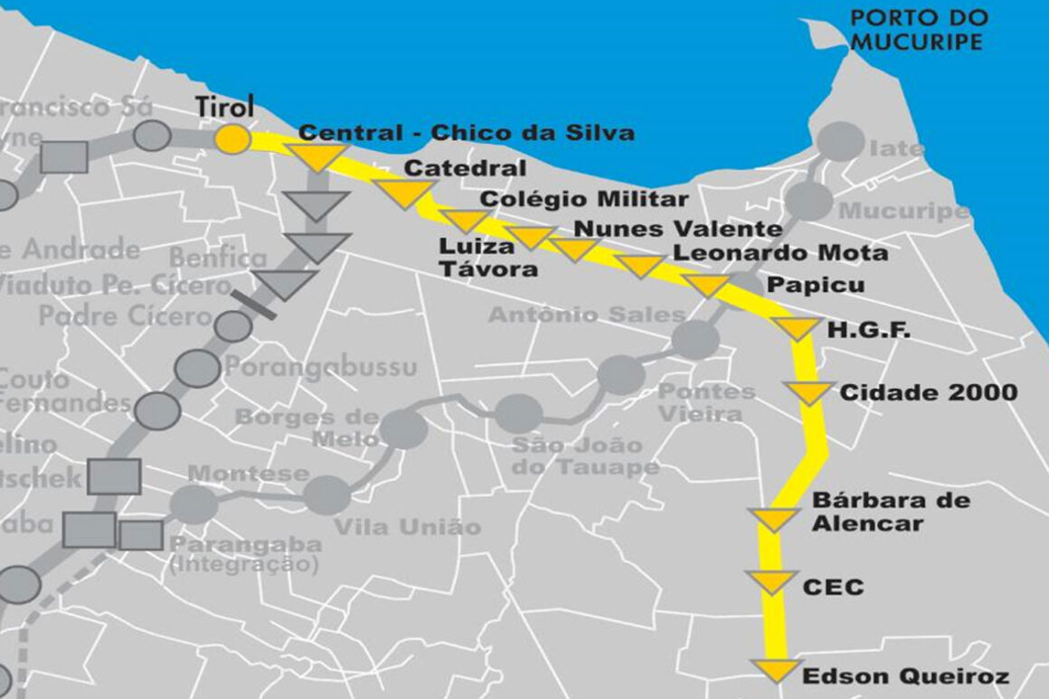 Obras Da Linha Leste Do Metr De Fortaleza Perdem Ritmo Metr Cptm