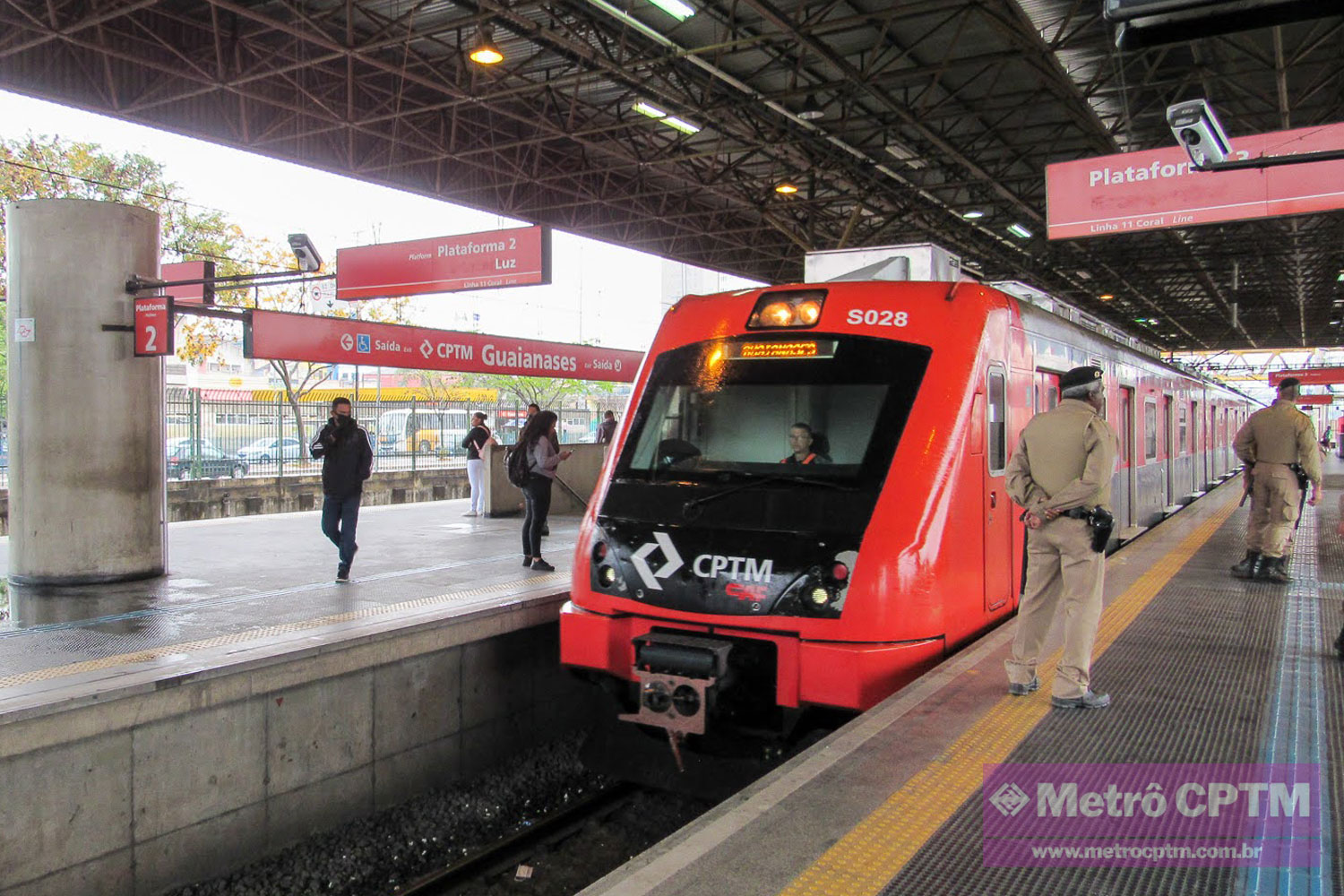 CPTM interdita plataforma da estação Guaianases para troca de piso