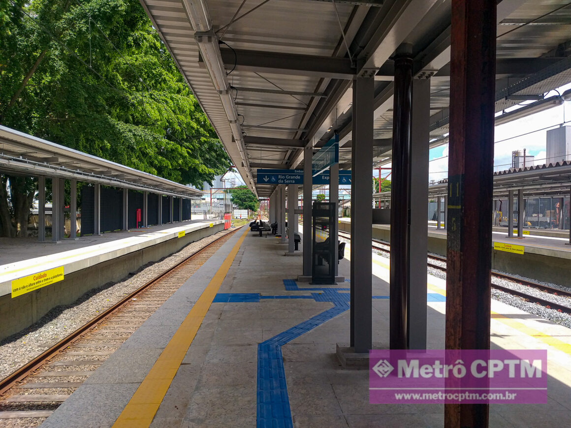 Confira O Status Das Obras De Moderniza O Da Esta O S O Caetano Metr Cptm