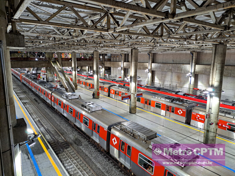 Confira a nova iluminação da estação Brás da CPTM - Metrô CPTM