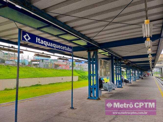 Estação Itaquaquecetuba Será Reformada (Jean Carlos) - Metrô CPTM