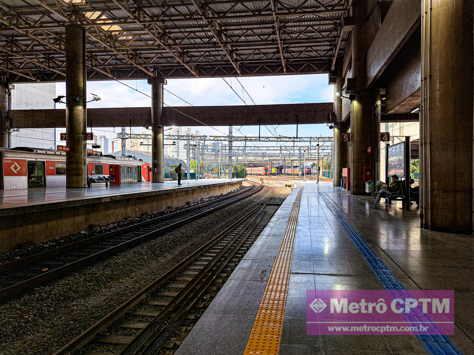 CPTM deverá reativar plataforma 5 da estação Brás - Metrô CPTM