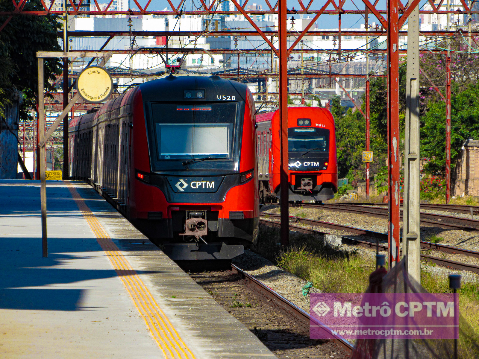 Plataforma na estação Luz já é reformada para receber o Expresso Aeroporto  - Metrô CPTM