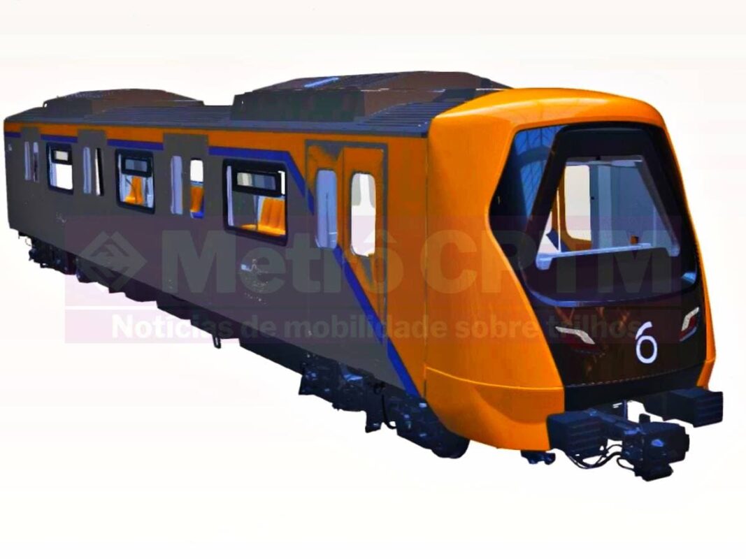 Novos trens da Linha 6-Laranja serão monitorados remotamente (Alstom/LinhaUni)