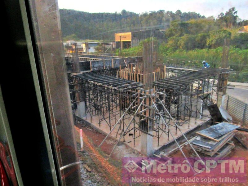 Construção da Estação Ambuitá Julho/2024 (Jean Carlos)