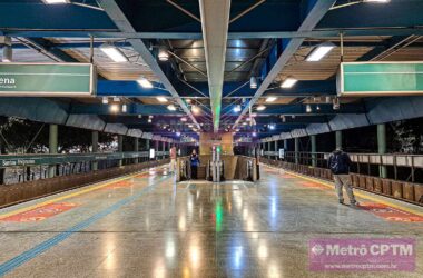 Estação Santos-Imigrantes será a primeira a receber portas de plataforma da China (Jean Carlos)