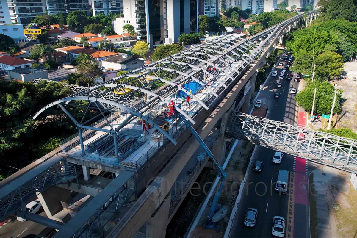 Cobertura da estação Vila Cordeiro