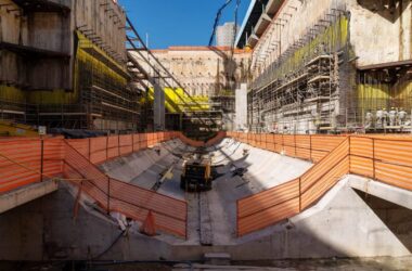 Obras na Estação Penha (Marcia Alves/Metrô SP)