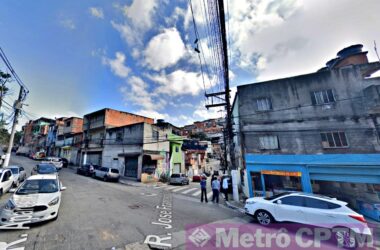 Local onde será construída a Estação Morro Grande (Street View)