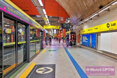 Estação Luz da Linha 4-Amarela