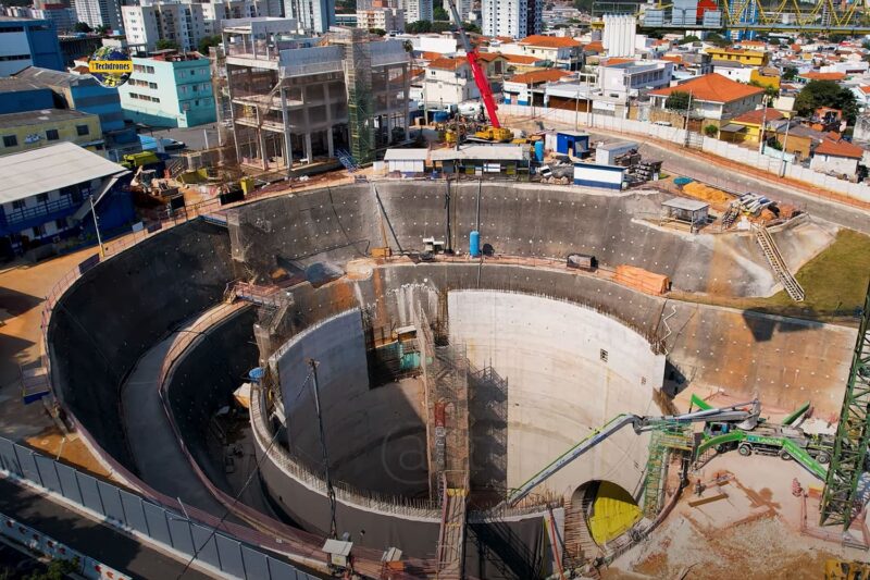 Estação Santa Clara em agosto de 2024