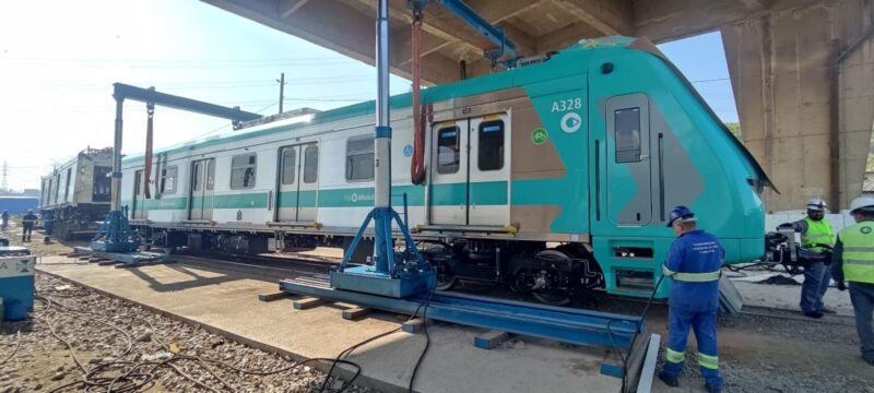 ViaMobilidade recebeu o 32º novo trem (ViaMobilidade)