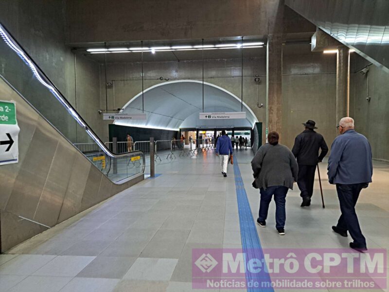 Estação Vila Prudente Linha 2-Verde Linha 15-Prata