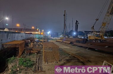 Obras da Estação Ipiranga da Linha 15-Prata (Jean Carlos)