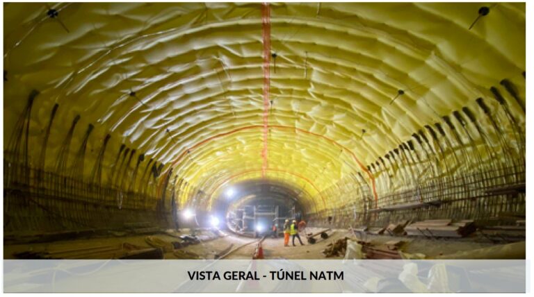 Obras do Túnel Luz (CPTM)