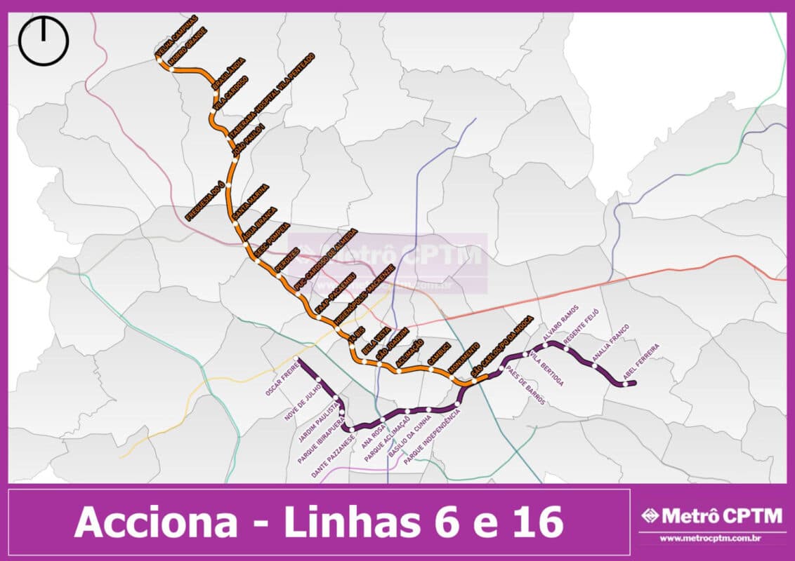 Super Linhas 6+16 da Acciona teria ao menos 38 km de extensão (Jean Carlos)