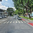 Local onde sondagens foram vistas na Rua Pedra Azul