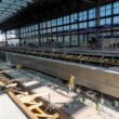 Obras da Linha 17-Ouro na Estação Morumbi (Marcia Alves/CMSP)