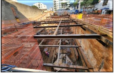 Andamento das obras de expansão da Estação São Joaquim (CMSP)