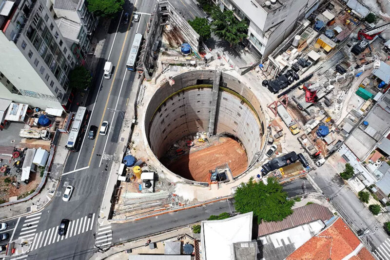 Estação Bela Vista será a 3ª mais profunda da América Latina