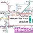 Estação Varginha é incluída no Mapa de Transporte Metropolitano (STM)