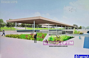 Projeção da futura estação USP da Linha 22-Marrom