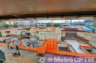 Obras da Estação Penha da Linha 2-Verde (Jean Carlos)