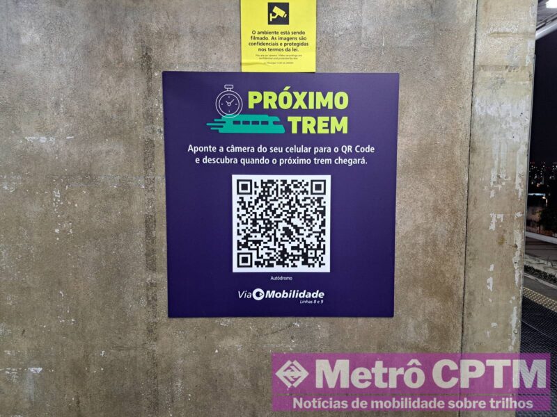 QR Code do aplicativo "Próximo Trem" (Jean Carlos)