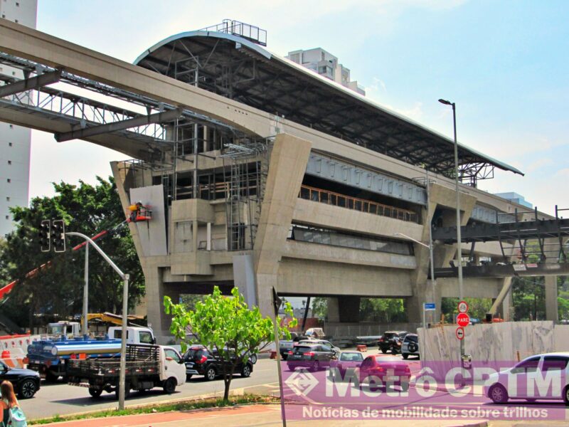 Estação Campo Belo da Linha 17-Ouro (Jean Carlos)