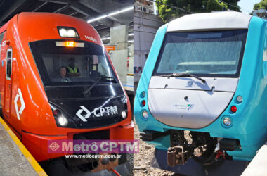 Trens da CPTM e Supervia