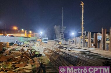 Obras da Estação Ipiranga em novembro/2024 (Jean Carlos)