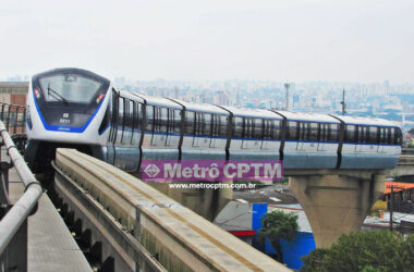 Trem da Linha 15-Prata do Metrô (Jean Carlos)