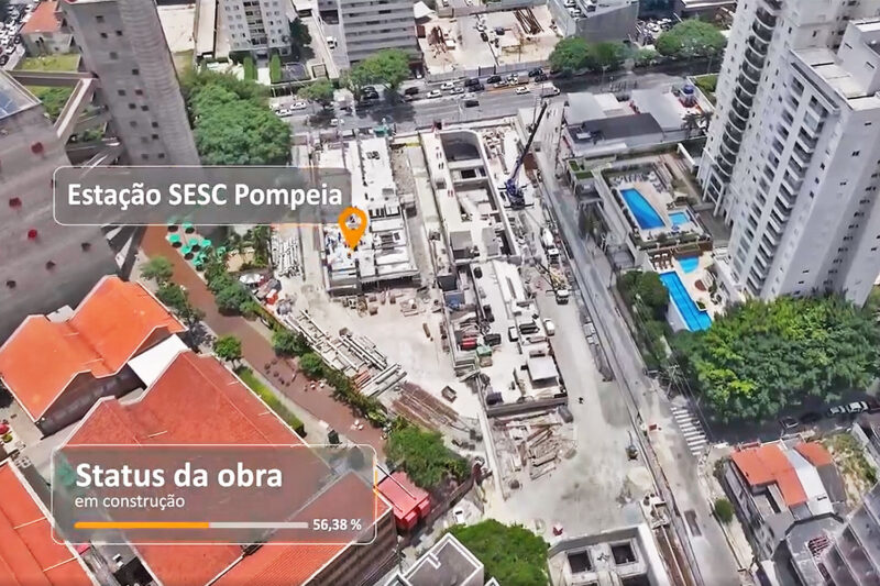 Estação SESC-Pompeia, da Linha 6