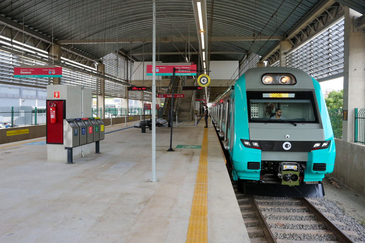 Rede sobre trilhos chegou a 373 km e 184 estações