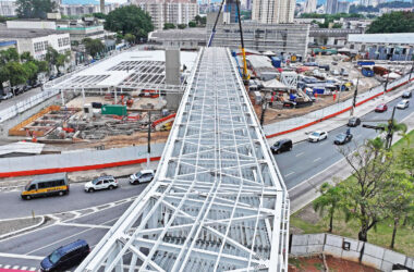 Estação Santa Marina no final de 2024