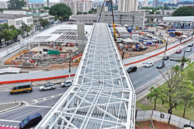 Estação Santa Marina no final de 2024