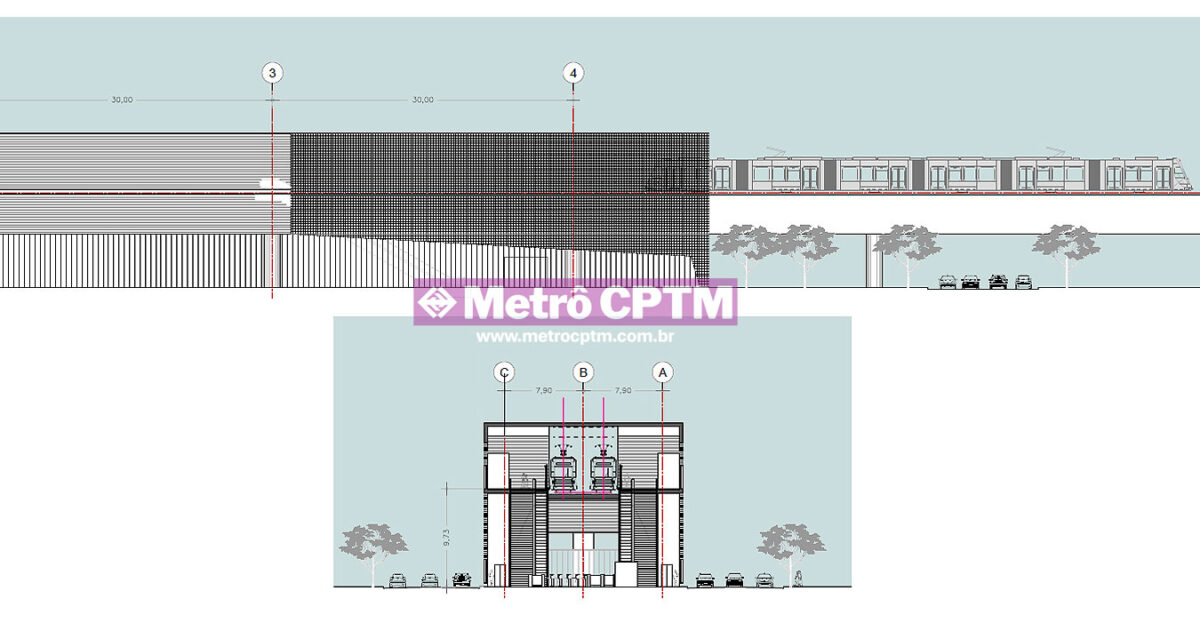 Estação Pimentas, em Guarulhos