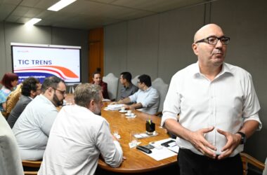 Reunião entre Prefeitura de Campinas e a TIC Trens {Rogerio Capela)