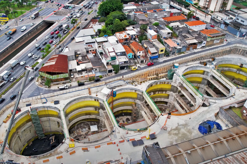 Estação Aricanduva em março de 2025