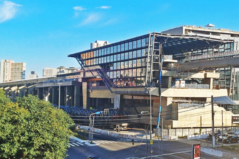 A estação Washington Luis, da Linha 17