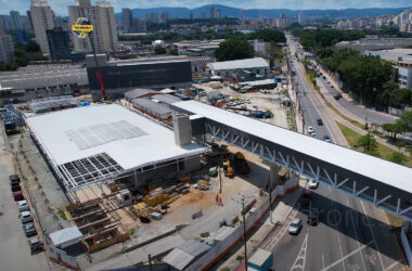 Estação Santa Marina em março de 2025 (iTechdrones)