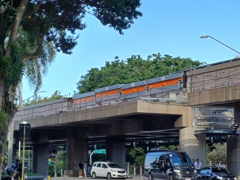 Novo track switch na Estação Aeroporto de Congonhas (Thiago Nonato)